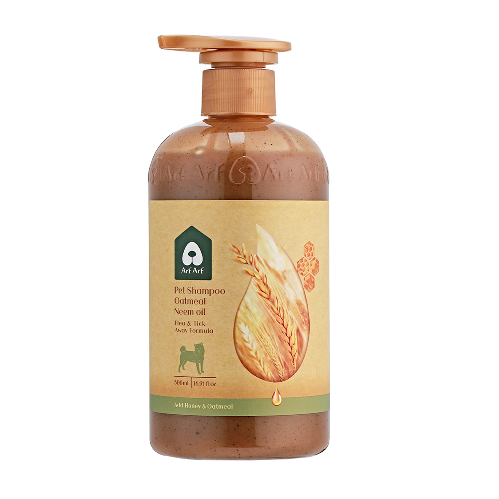 【Arf Arf 旺芙】燕麥寵物洗毛精 – 印度苦楝樹 500ml