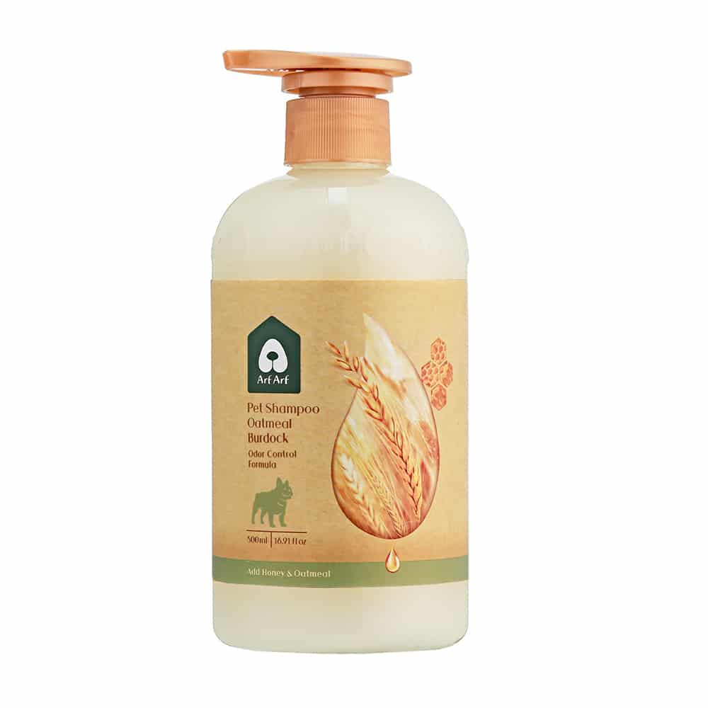 【Arf Arf 旺芙】除臭專用 馬尾草卻味清爽 燕麥寵物洗毛精 500ml