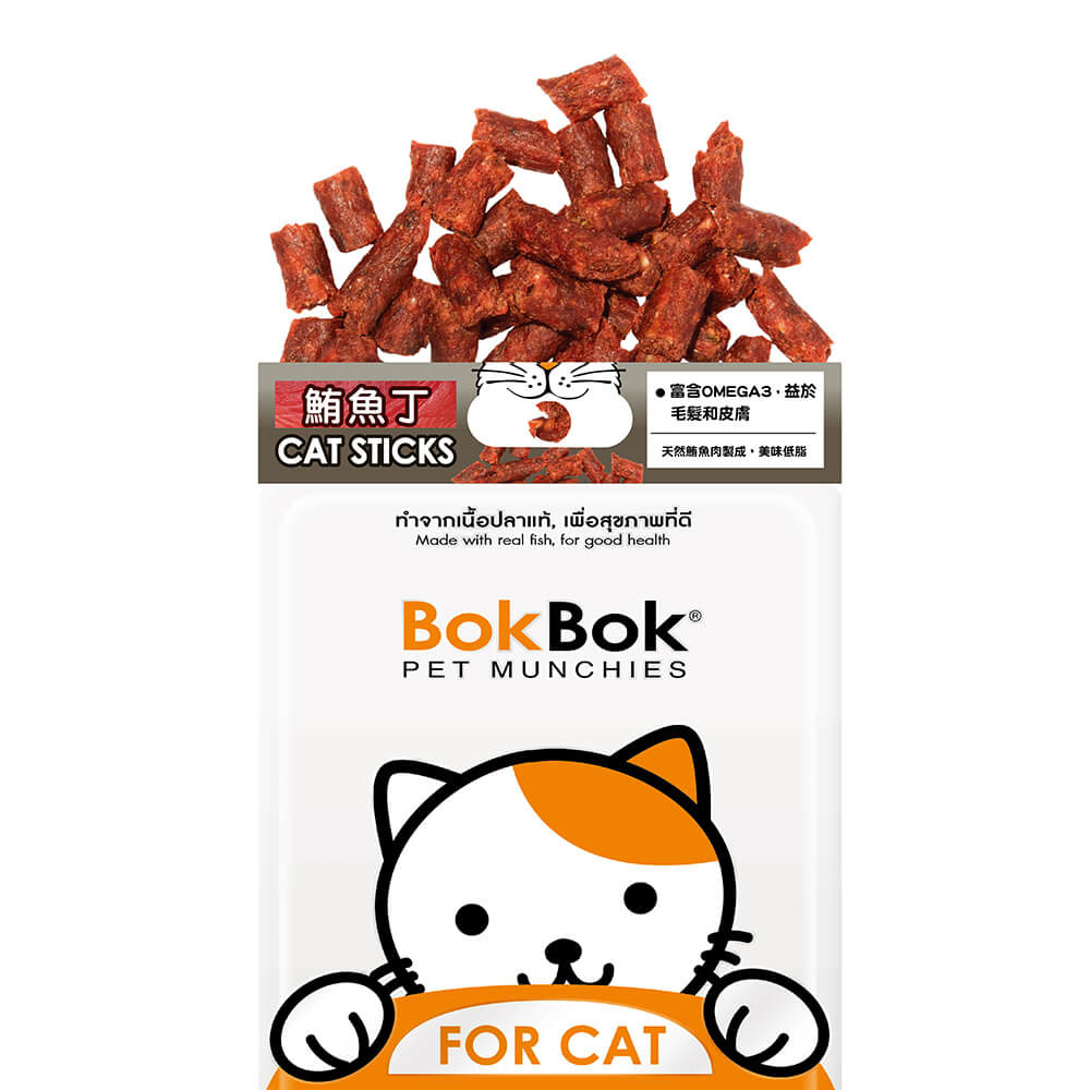 BokBok鮮吃魚-鮪魚丁35g(貓)