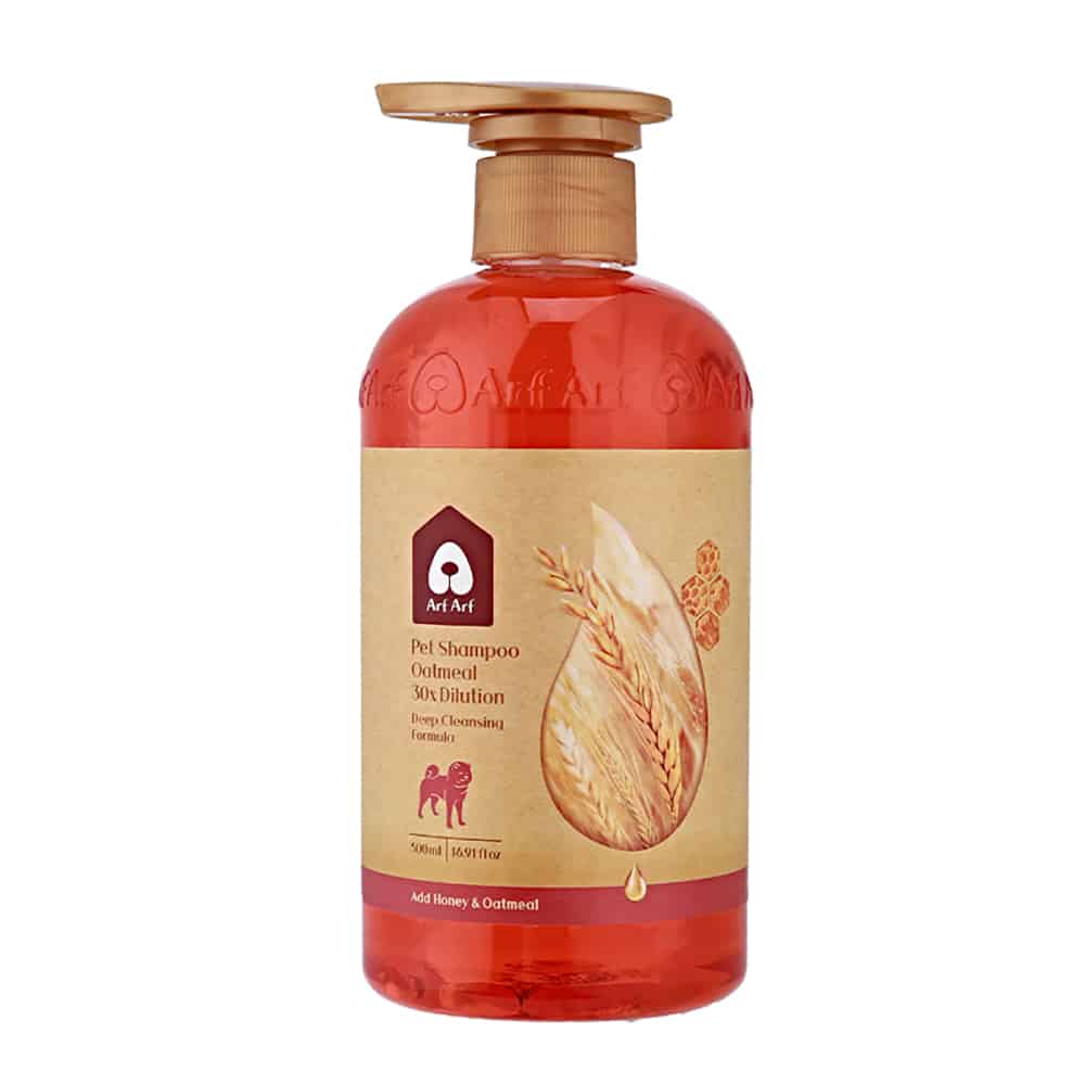 【Arf Arf 旺芙】洗淨專用 深層潔淨 燕麥寵物洗毛精 500ml(即期品)