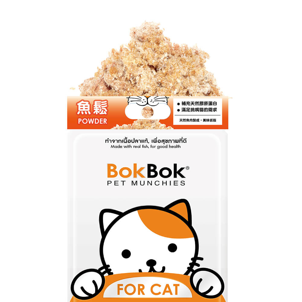 BokBok鮮吃魚-喵咪魚鬆35g (貓)
