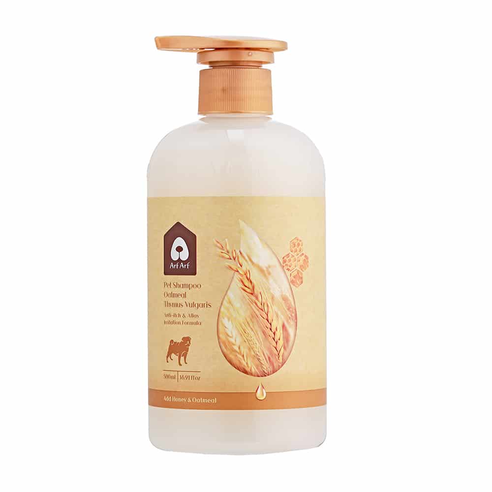 旺芙明星商品_【Arf Arf 旺芙】敏感肌專用 護膚舒緩 燕麥寵物洗毛精 500ml