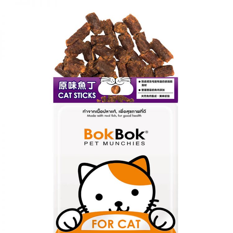 BokBok鮮吃魚-原味魚丁35g (貓)